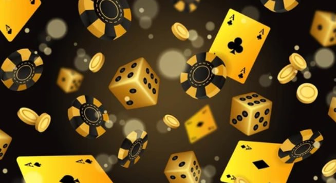 Ilustrasi pentingnya responsible gaming dengan elemen keseimbangan dan kontrol diri